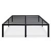 California King Heavy Duty 18-inch High Rise Metal Platform Bed Frame