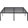 Full 18-inch Metal Platform Bed Frame with Under-Bed Storage Space