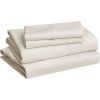 Full Ivory 100-Percent Egyptian Cotton 1000 Thread Count 4-Piece Sheet Set