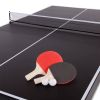 7-Foot 2-in-1 Conversion top Pool Table Ping Pong Table Set