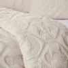 Queen Coastal Beach Starfish Seashells Seahorse Sand Tan 3-Piece Quilt Set