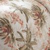 King Cotton Coastal Palm Tree Floral 3 Piece Reversible Quilt Set