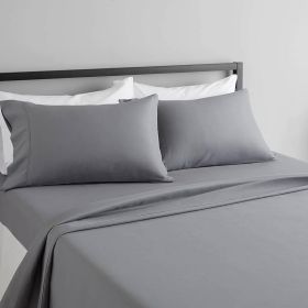 Twin size Silver Grey 100-Percent Egyptian Cotton 1000 Thread Count Sheet Set