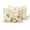 Full/Queen Lightweight Polyester Scalloped Edges Floral Quilt Set