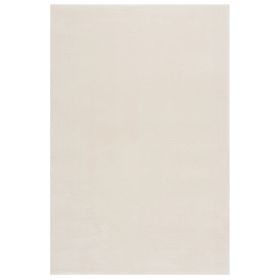 Shaggy Rug Cream White 8'x11' Polyester