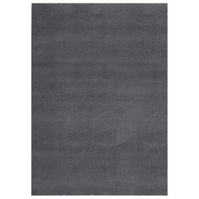 Shaggy Rug Anthracite 7'x9' Polyester