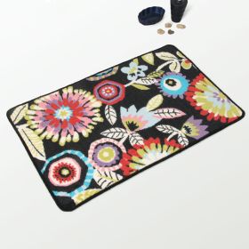 Naomi - [Laguna] Hawaiian Print Luxury Home Rugs (15.7 by 23.6 inches)