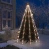 Christmas Tree Net Lights with 250 LEDs Cold White 98.4"