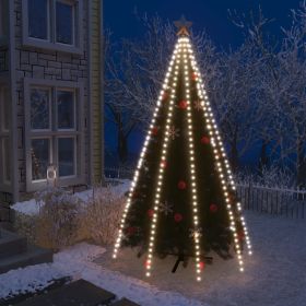 Christmas Tree Net Lights with 400 LEDs Cold White 157.5"