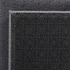 Washable Rug Soft Shaggy Anthracite 63"x90.6" Anti Slip