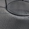 Washable Rug Soft Shaggy Anthracite 63"x90.6" Anti Slip