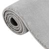 Shaggy Rug Gray 7'x9' Polyester