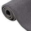 Washable Rug Soft Shaggy Anthracite 63"x90.6" Anti Slip