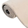 Shaggy Rug Beige 7'x9' Polyester