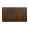 Classic Light Rustic Brown Finish Wooden 1pc Dining Table w Self-Storing Leaf Mindy Veneer Furniture