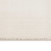 Shaggy Rug Cream White 7'x9' Polyester