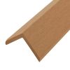 5 pcs Decking Angle Trims WPC 66.9" Teak Color