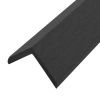 5 pcs Decking Angle Trims WPC 66.9" Black