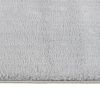 Washable Rug Soft Shaggy Gray 63"x90.6" Anti Slip