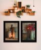 Trendy Decor 4U "Country Candlelight Collection" Framed Wall Art, Modern Home Decor Framed Print for Living Room, Bedroom & Farmhouse Wall Decoration